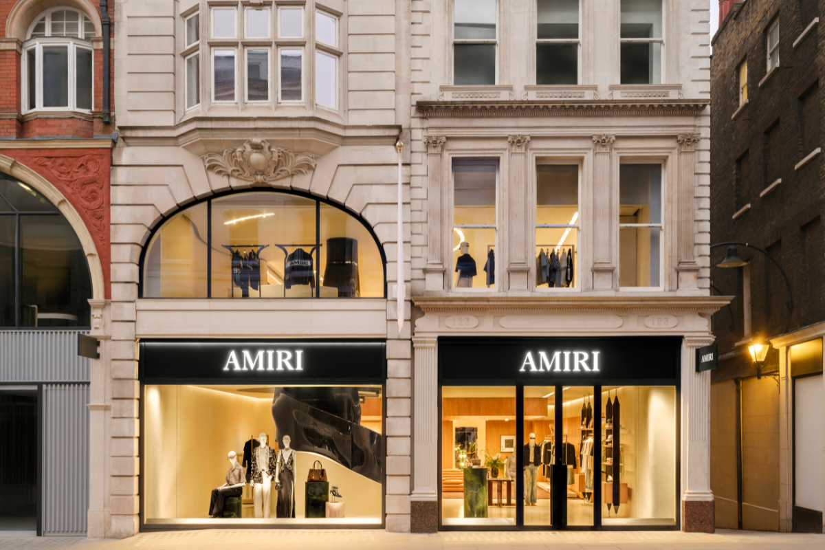 AMIRI Debuts Its First Stand-Alone London Flagship on New Bond Street